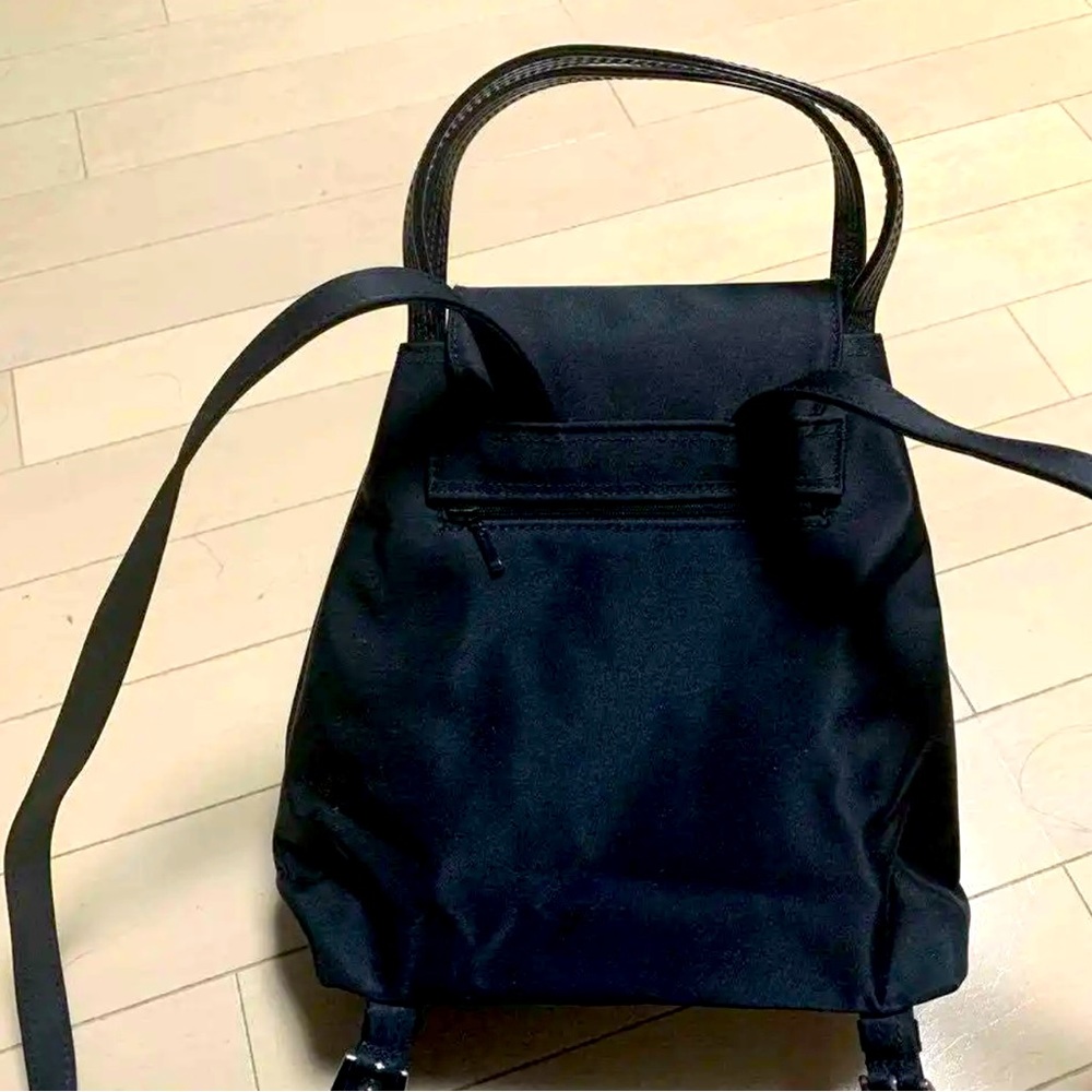 VALENTINO GARAVANI Backpack Black Nylon Stylish Women ❤️🌹❤️🌹 - Picture 2 of 4